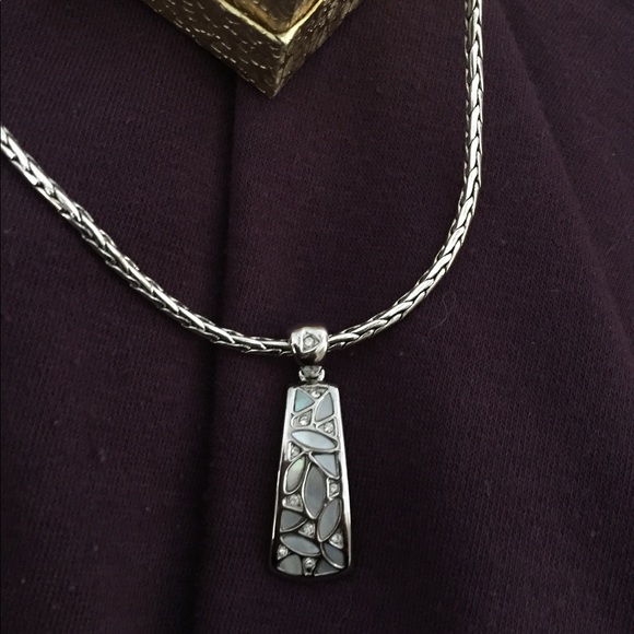 Lia Sophia MOP Pendant/Slide - Picture 2 of 3